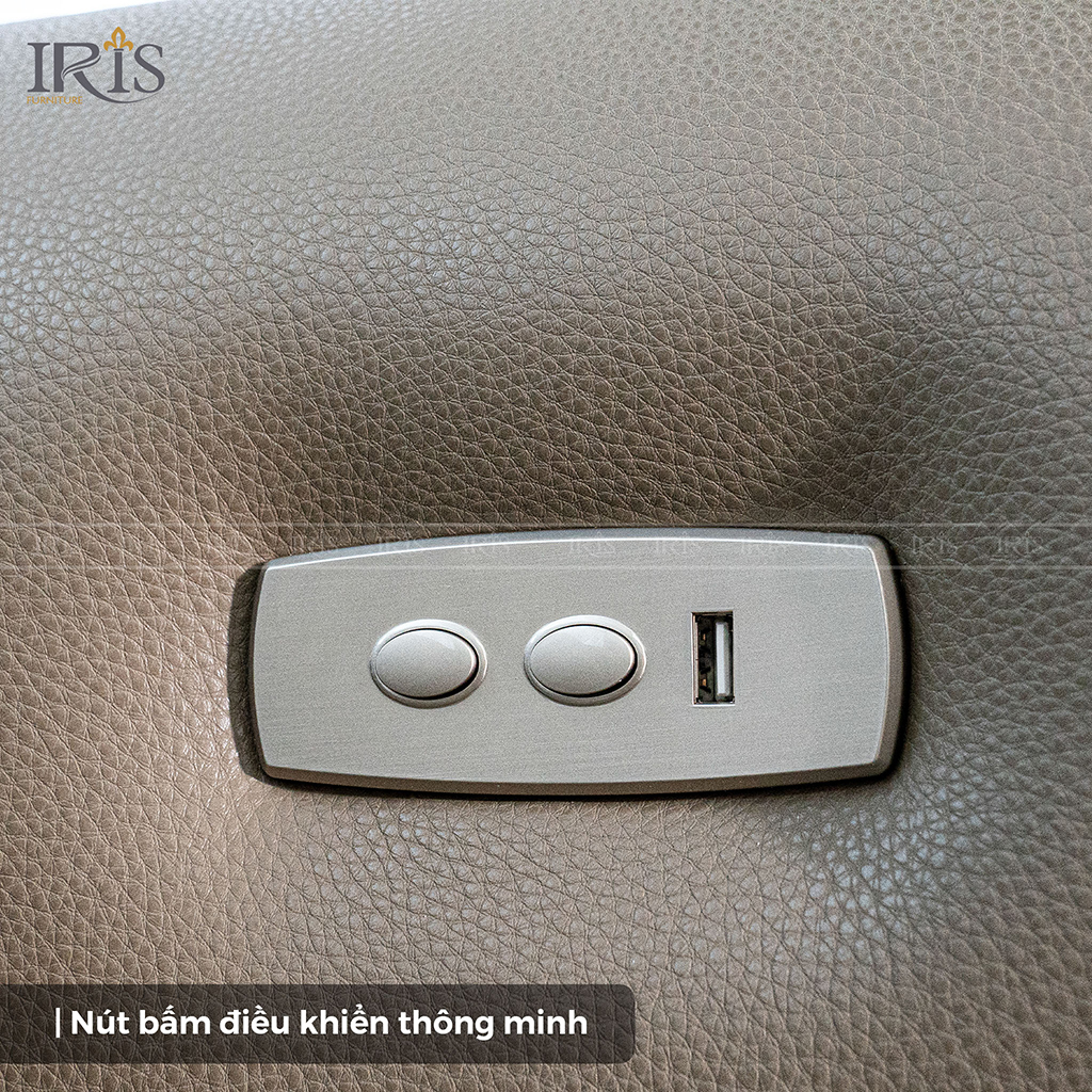 Ghế có công nghệ chỉnh điện hiện đại điều chỉnh tư thế thoải mái