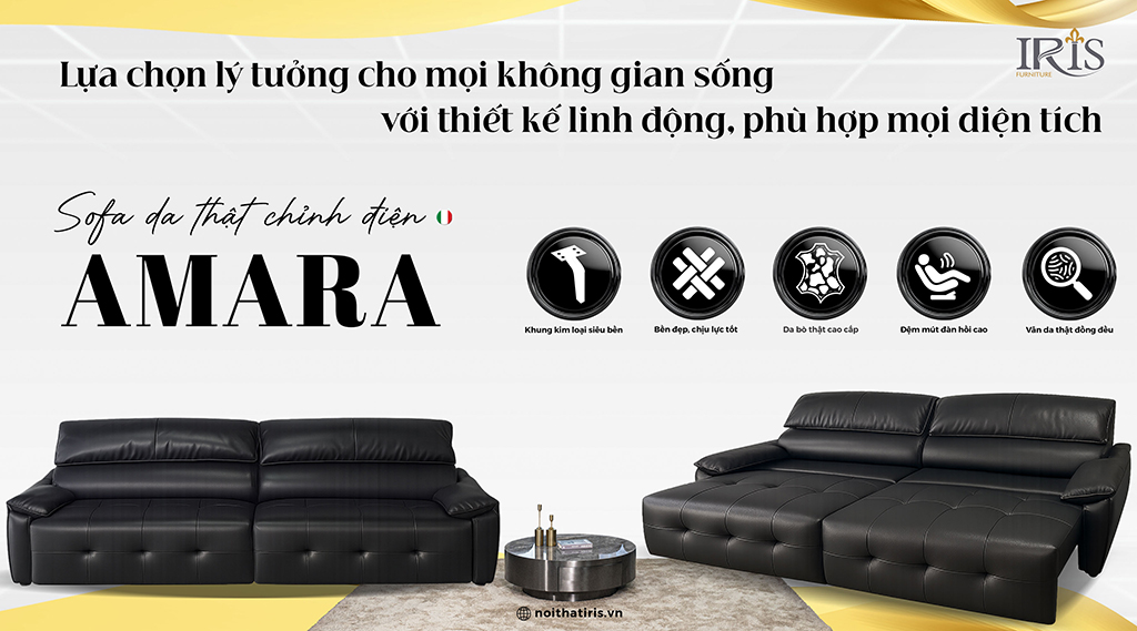 Ghế có thiết kế linh động phù hợp mọi diện tích