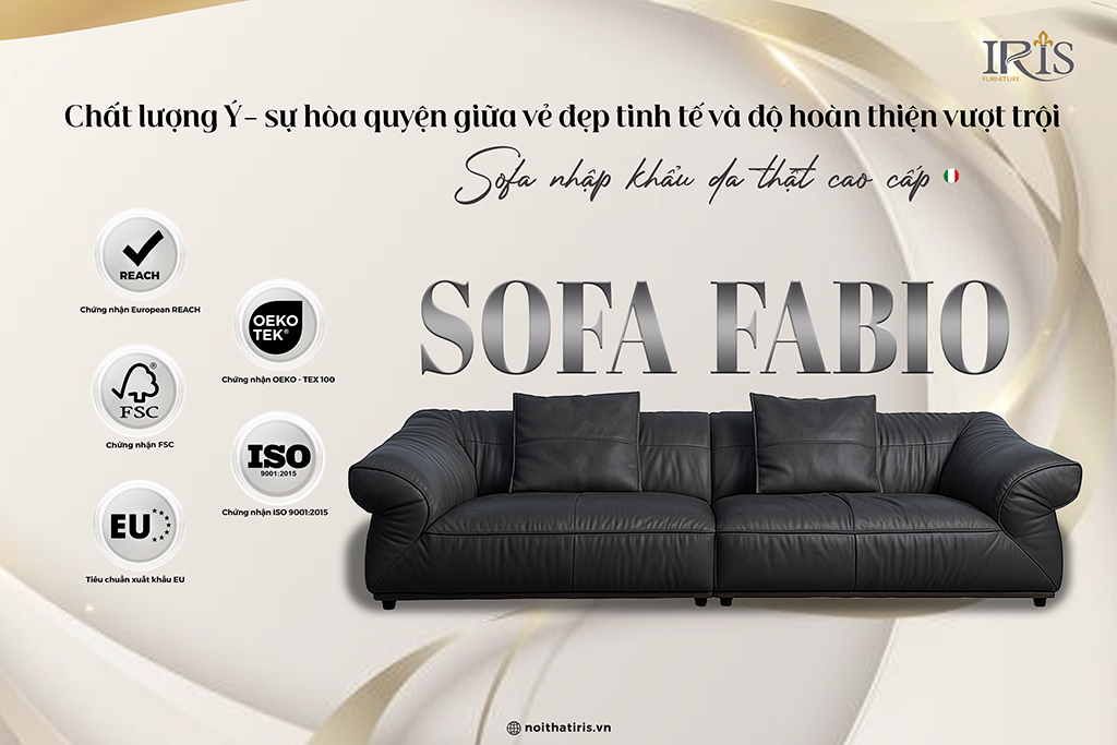 Ghế Sofa thể hiện vẻ đẹp tinh tế và mức độ hoàn thiệt vượt trội