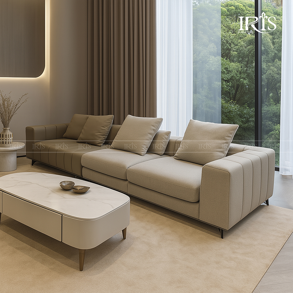 Ghế với thiết kế hiện đại toát lên sự sang trọng cao cấp