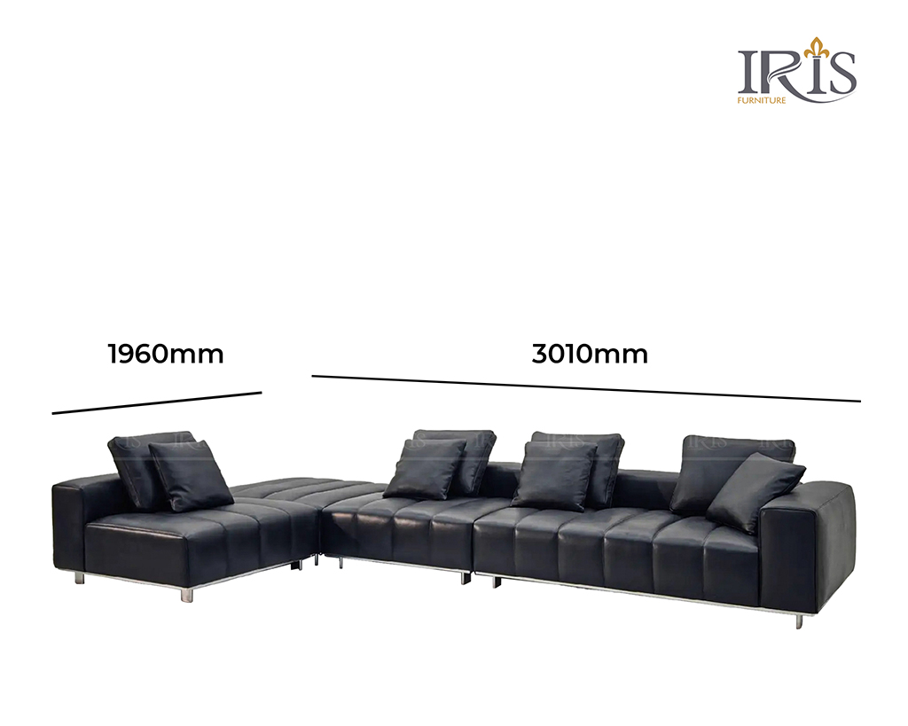 Sofa Goodman với chiều dài thoải mái cho gia đình