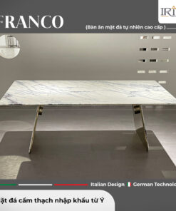 Bàn ăn mặt đá cẩm thạch tự nhiên FRANCO