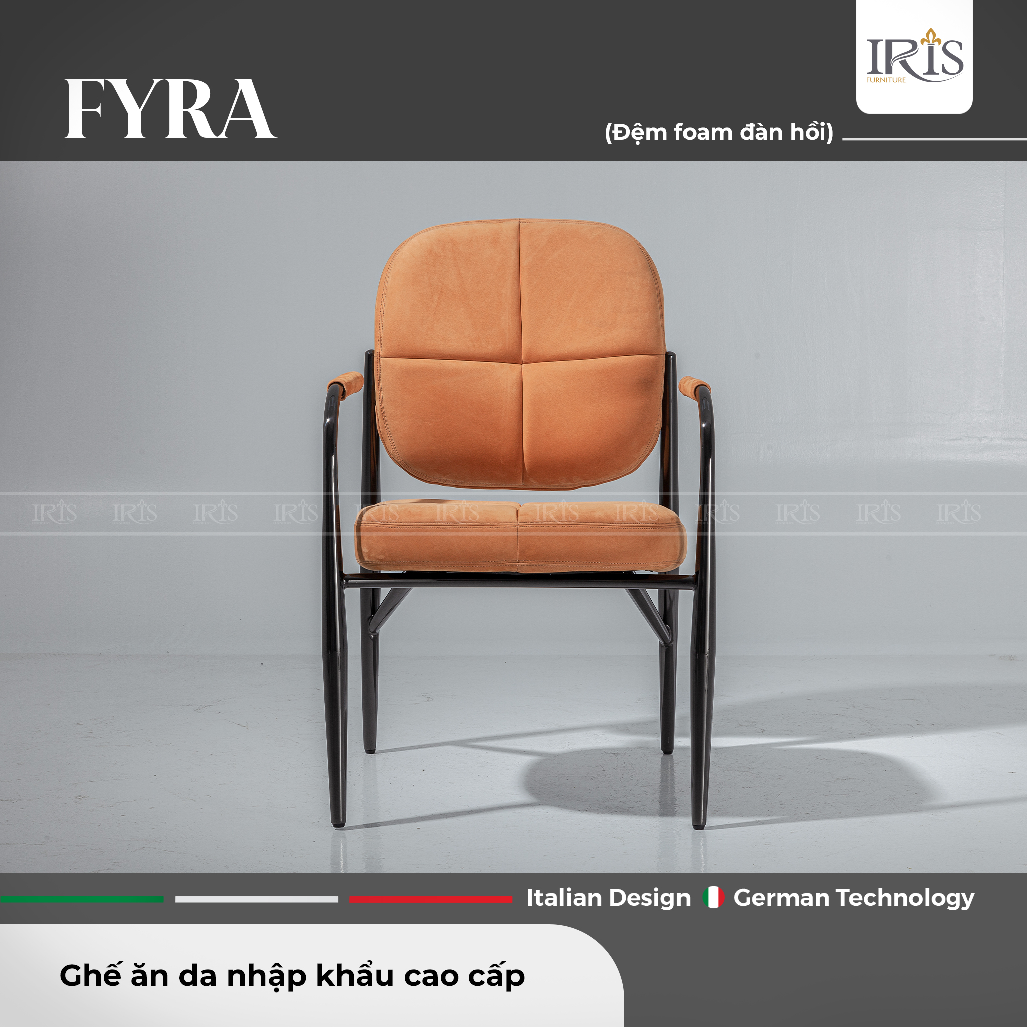 Ghế ăn FYRA – Thiết kế hiện đại, êm ái và sang trọng