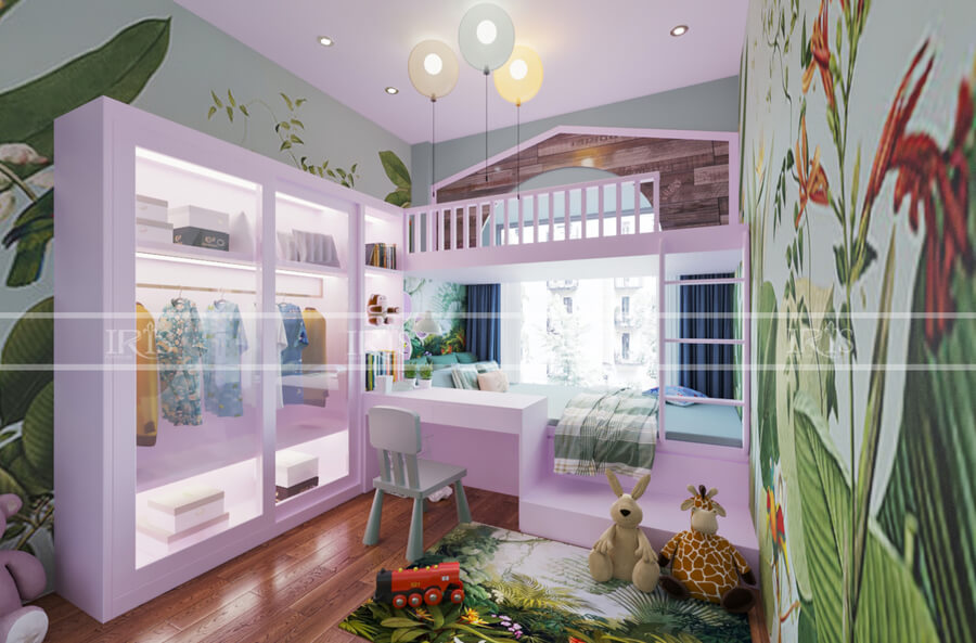 Thiết kế nội thất trẻ em 26 thiết kế nội thất trẻ em B1