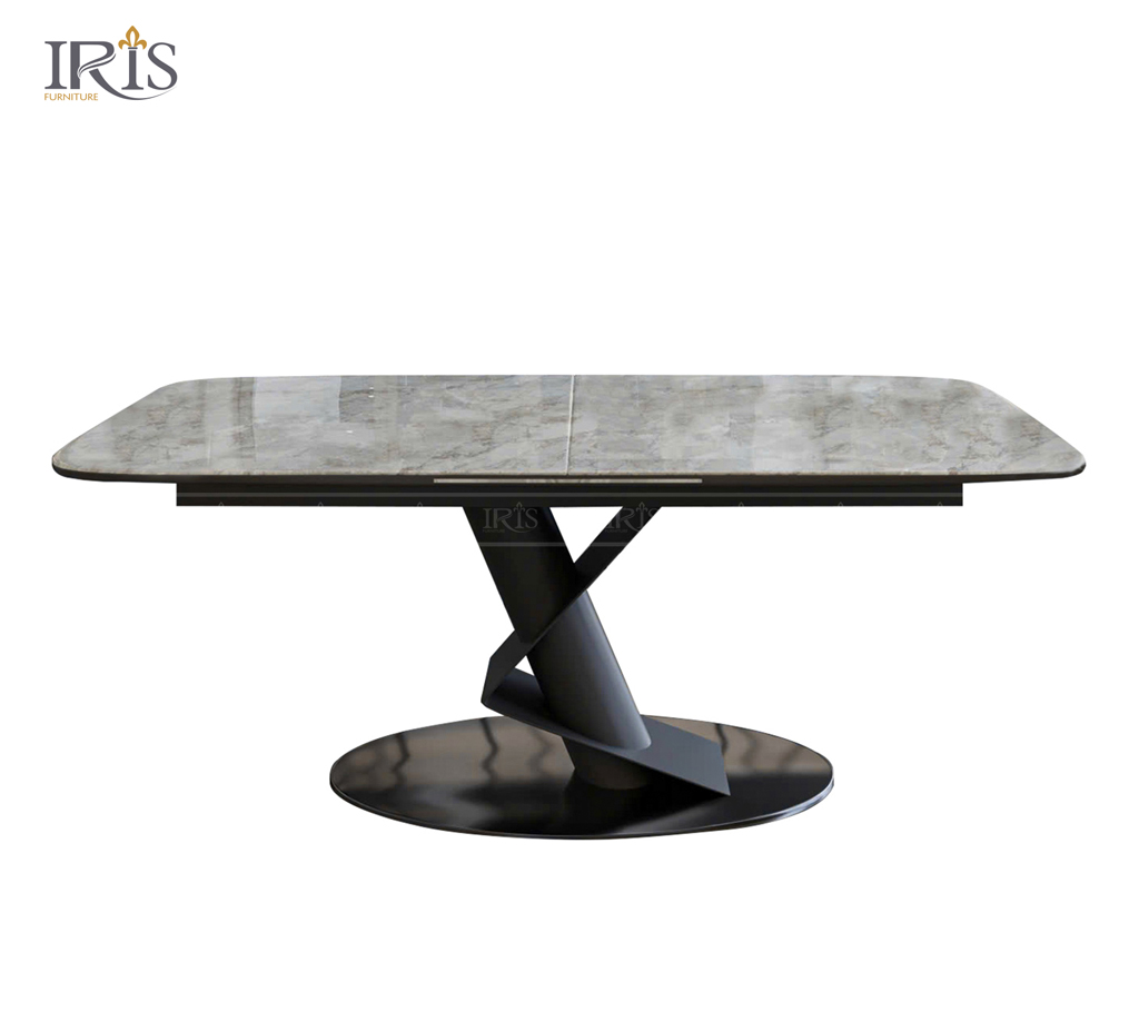 Bàn với kiểu dáng chữ nhật và đường bo tròn tinh tế