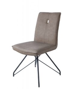 Ghế ăn cao cấp bọc da HD9209 Brown