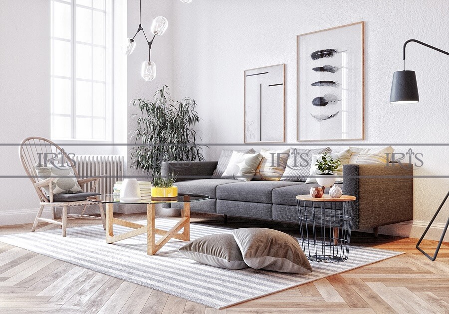 kết cấu phòng khách nhỏ 2