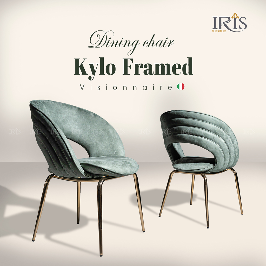 Ghế Ăn Visionnaire Kylo Framed Decor Sang Trọng