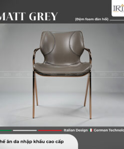 Ghế ăn cao cấp Matt Grey
