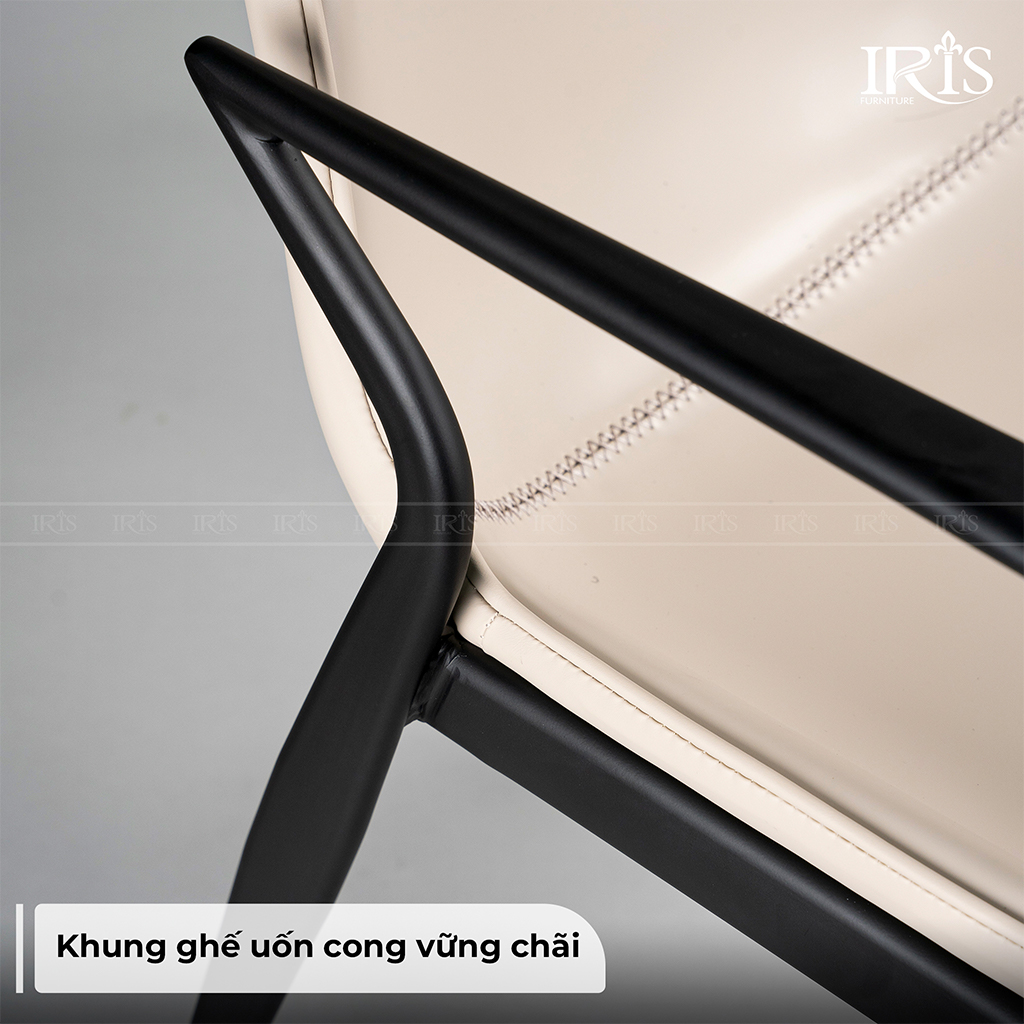 Khung ghế mạ công nghệ Galvano đảm bảo thẩm mỹ tuyệt vời