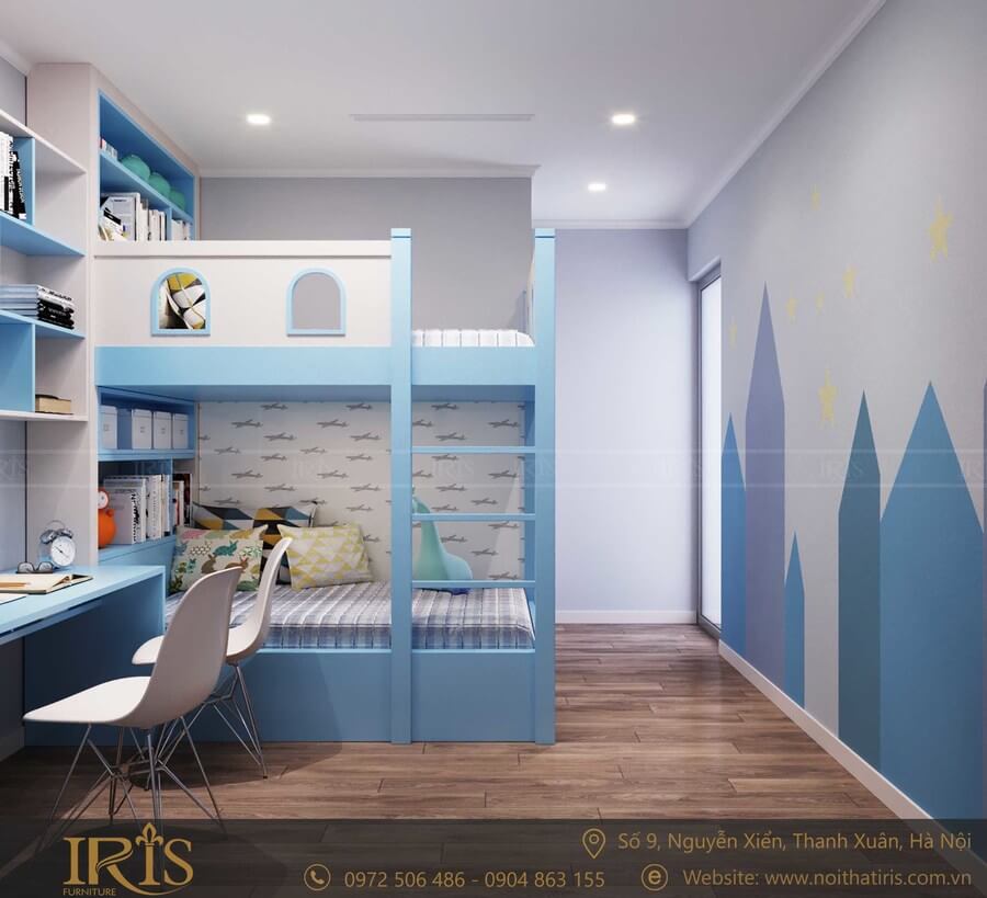 Thiết kế nội thất trẻ em 24 thiết kế nội thất trẻ em v03