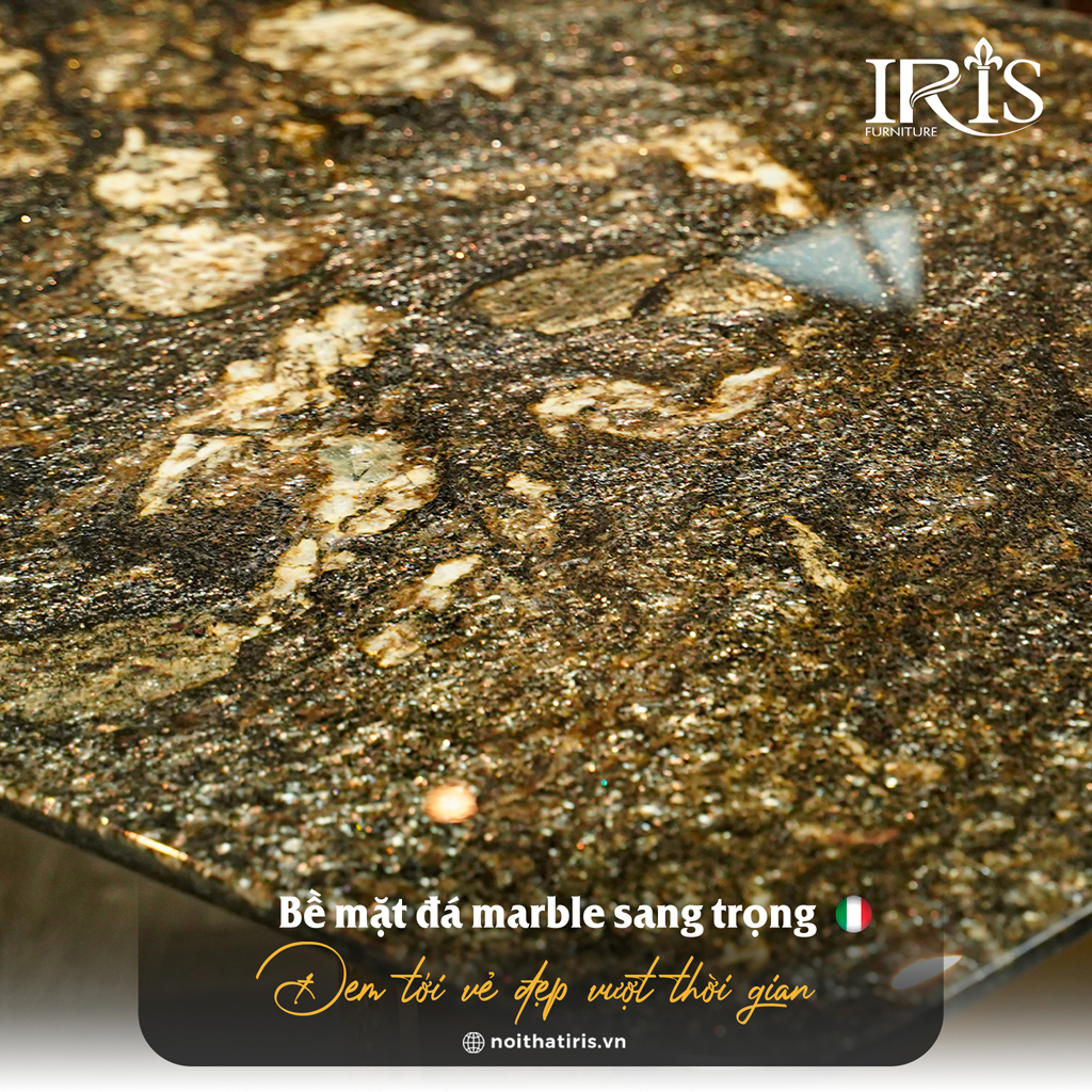 Bề mặt đá Marble chuẩn Ý sang trọng
