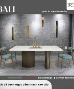 Mua bàn ăn Bali mặt đá cẩm thạch Ý
