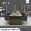 Bàn ăn mặt đá Linha