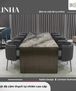 Bàn ăn mặt đá Linha