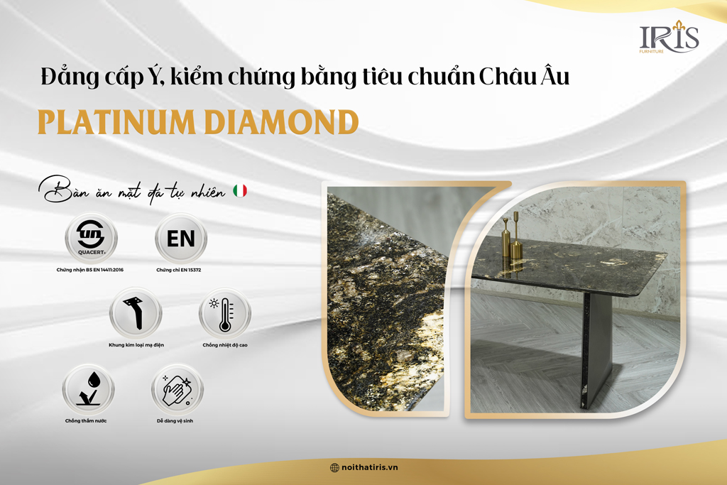 Bàn được sản xuất chuẩn EU