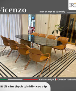 Lựa chọn bàn ăn mặt đá cẩm thạch cao cấp Vicenzo