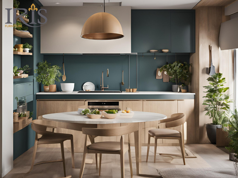 Không gian thoải mái, giúp gia đình sum họp trong các bữa ăn hàng ngày