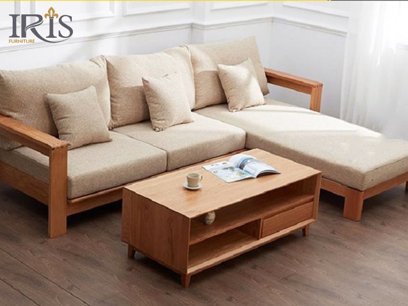 Sofa gỗ tự nhiên có độ bền và vẻ đẹp vượt trội