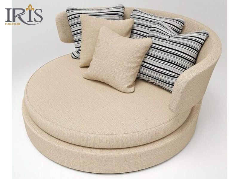 Sofa tròn phong cách hiện đại, nhỏ gọn
