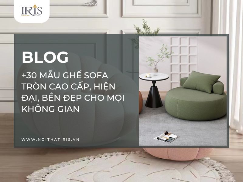 ghế sofa tròn