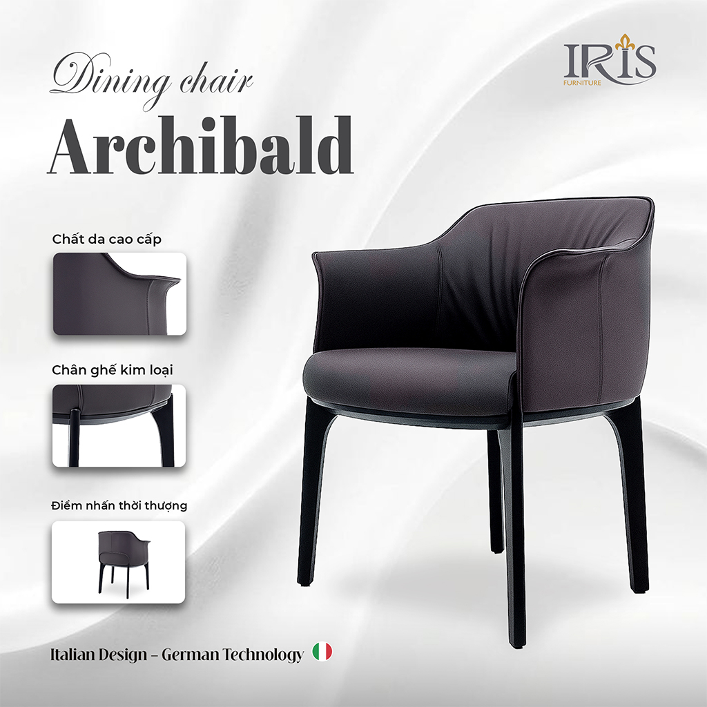 Ghế Ăn ARCHIBALD Decor Không Gian Sang Trọng 