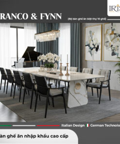 Bàn đá Franco & Ghế Fynn
