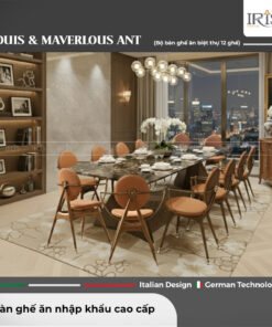 Bộ Bàn Ăn Louis & Ghế Marvelous Ant