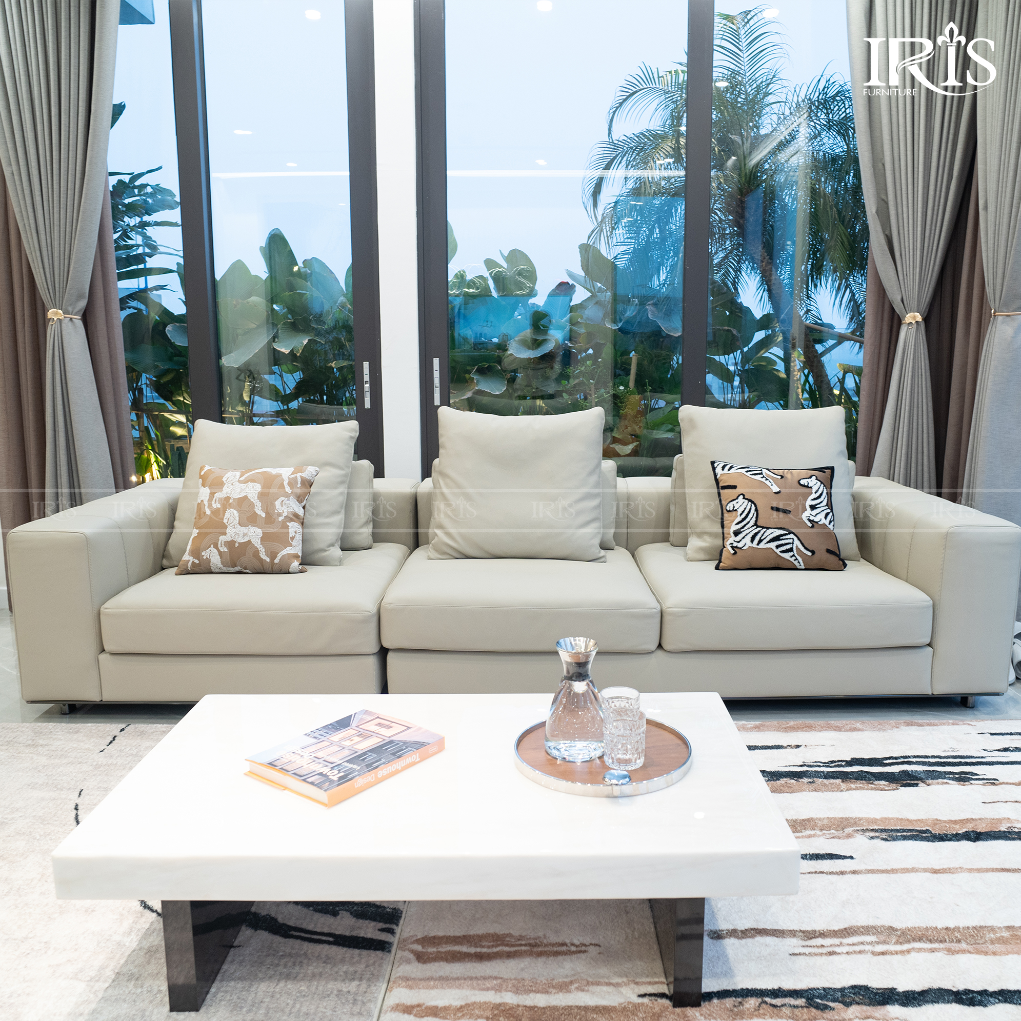 Alternative view of Dự án may đo: Bàn Ăn Bali & Ghế Ăn Allora & Armchair Fynn & Sofa Da Nhập Khẩu